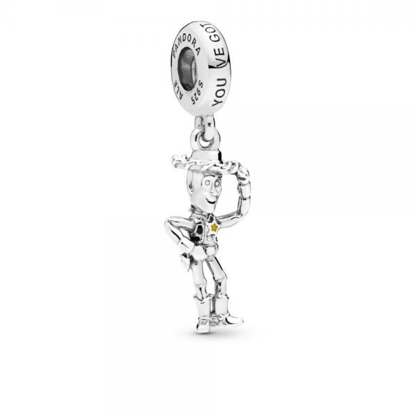 Pandora ékszer Disney Toy Story Woody ezüst charm 798041ENMX