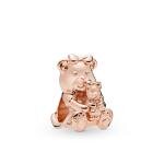 Pandora ékszer Dora mackó rozé charm 788007