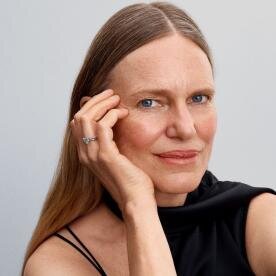 Pandora ékszer Dupla ezüst gyűrű cirkónia szívvel 