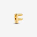 Pandora ékszer F betű shine charm 763952C00