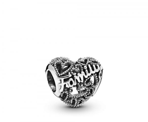 Pandora ékszer Family ezüst charm 798571C00