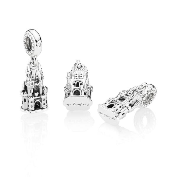 Pandora ékszer Fenséges kastély ezüst charm 797651CZ