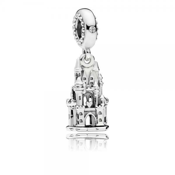 Pandora ékszer Fenséges kastély ezüst charm 797651CZ