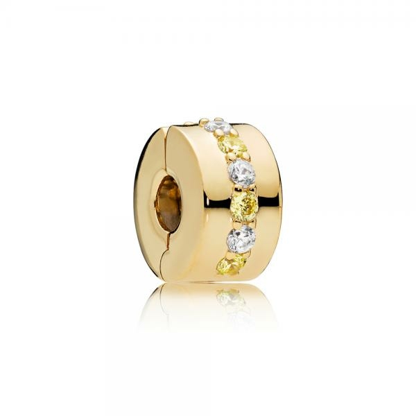 Pandora ékszer Fényes örvény shine klip 768645C01