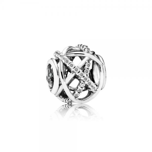 Pandora ékszer Galaxis ezüst charm cirkóniával 791388CZ