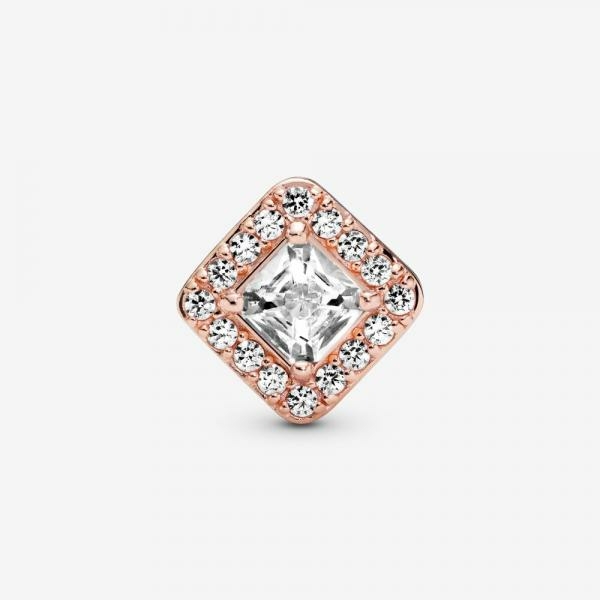 Pandora ékszer Geometrikus ragyogás rozé charm 786206CZ