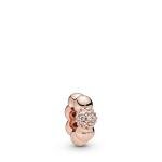 Pandora ékszer Gömbök és pávé rozé spacer 788310CZ
