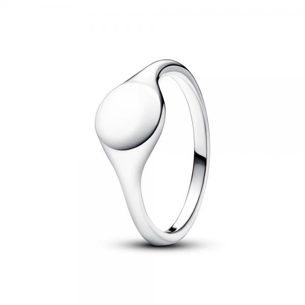 Pandora ékszer Gravírozható ezüst pecsétgyűrű 