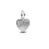 Pandora ékszer Gravírozható ezüst szív charm LOVE felirattal