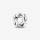 Pandora ékszer Gyöngyház örökkévalóság körök ezüst charm 790064C04