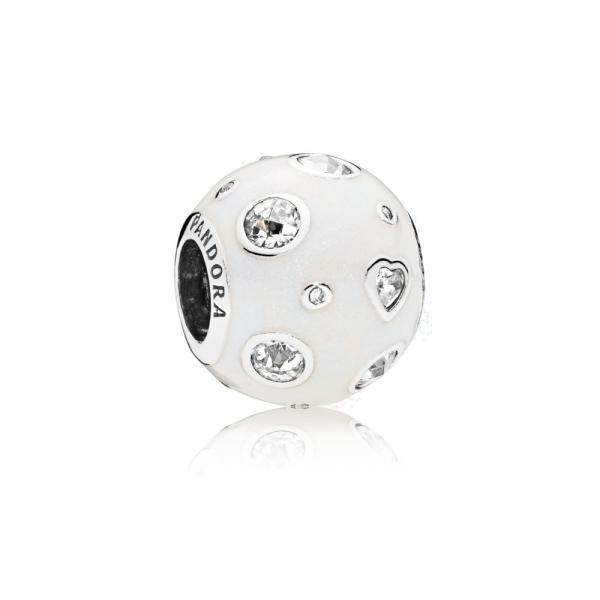Pandora ékszer Gyöngyházfényű álmok ezüst charm 797033EN23