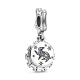 Pandora ékszer Harry Potter Hugrabug függő charm 798832C01