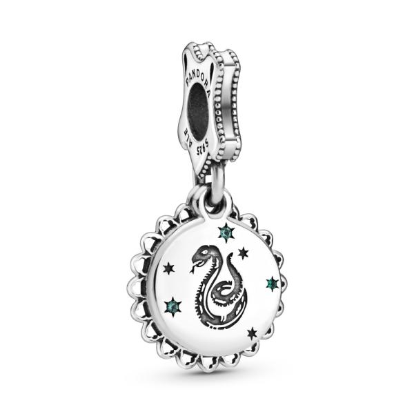 Pandora ékszer Harry Potter Mardekár függő charm 798620C01