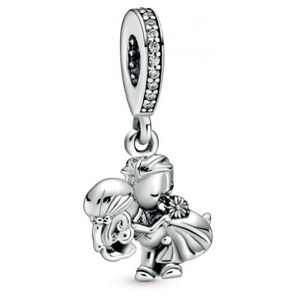 Pandora ékszer Házaspár függő ezüst charm 798896C01