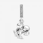 Pandora ékszer Házaspár függő ezüst charm 798896C01