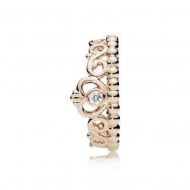 Pandora ékszer Hercegnői tiara rozé ezüst gyűrű 
