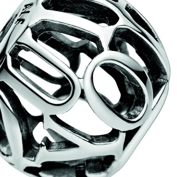 Pandora ékszer I love you áttört ezüst charm 798678C00