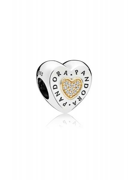 Pandora ékszer Ikonikus szív ezüst charm 796233CZ