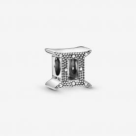 Pandora ékszer Ikrek csillagjegy ezüst charm 798428C01