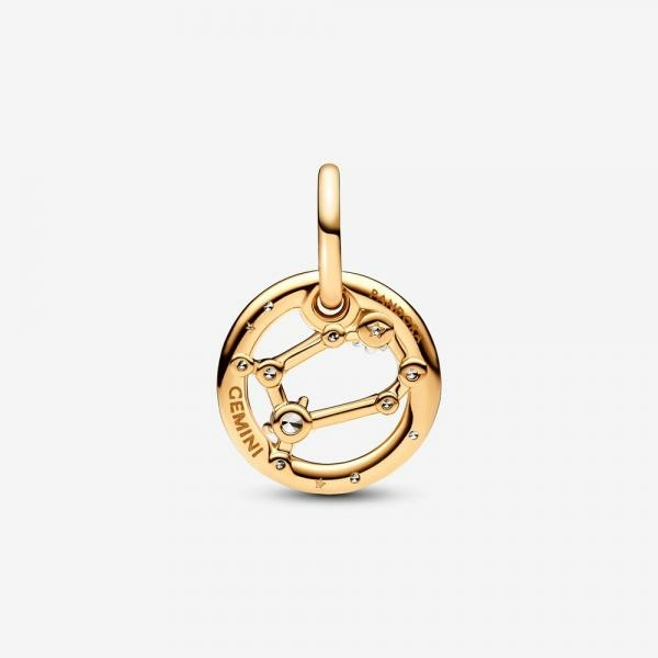 Pandora ékszer Ikrek csillagjegy shine charm 762711C01