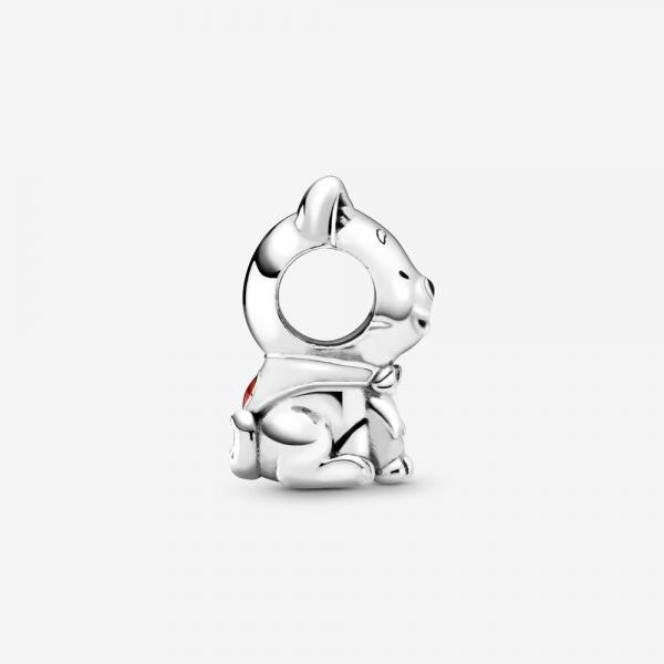 Pandora ékszer Japán akita kutya ezüst charm 799030C01