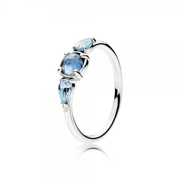 Pandora ékszer Jégvirág ezüst gyűrű 