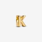 Pandora ékszer K betű shine charm 763957C00