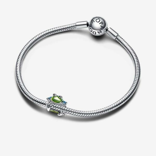 Pandora ékszer Kapaszkodó béka ezüst charm 793342C01