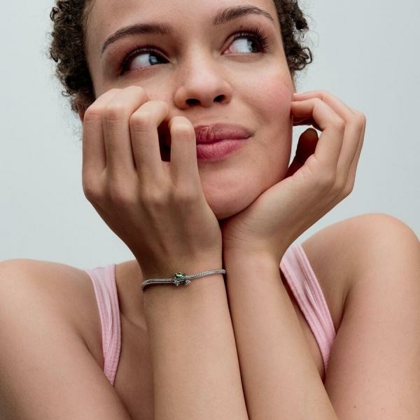 Pandora ékszer Kapaszkodó béka ezüst charm 793342C01