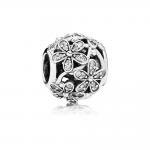 Pandora ékszer Káprázatos százszorszép mező ezüst charm cirkóniával 791492CZ