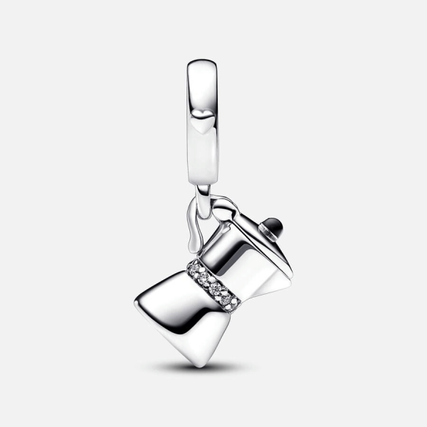 Pandora ékszer Kávéfőző függő ezüst charm 792679C01