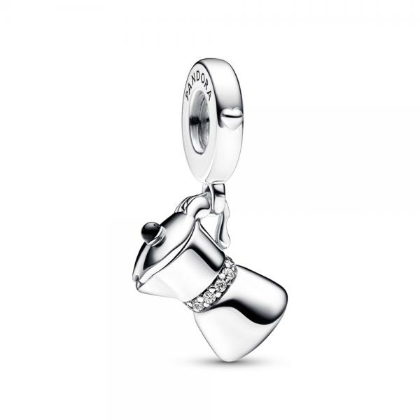 Pandora ékszer Kávéfőző függő ezüst charm 792679C01