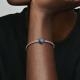 Pandora ékszer Kék forgó szív ezüst charm 792750C01