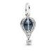 Pandora ékszer Kék hőlégballon ezüst charm 798064NMB