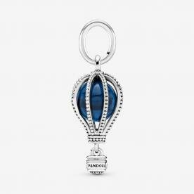 Pandora ékszer Kék hőlégballon ezüst charm 798064NMB