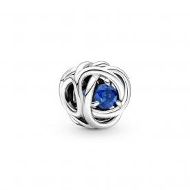 Pandora ékszer Kék örökkévalóság körök ezüst charm 790065C07