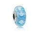 Pandora ékszer Kék virágmező muránói üveg charm 791666