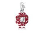 Pandora ékszer Keleti virágzás függő ezüst charm 791829CZ