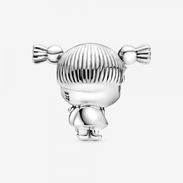 Pandora ékszer Kislány ezüst charm 798016EN160