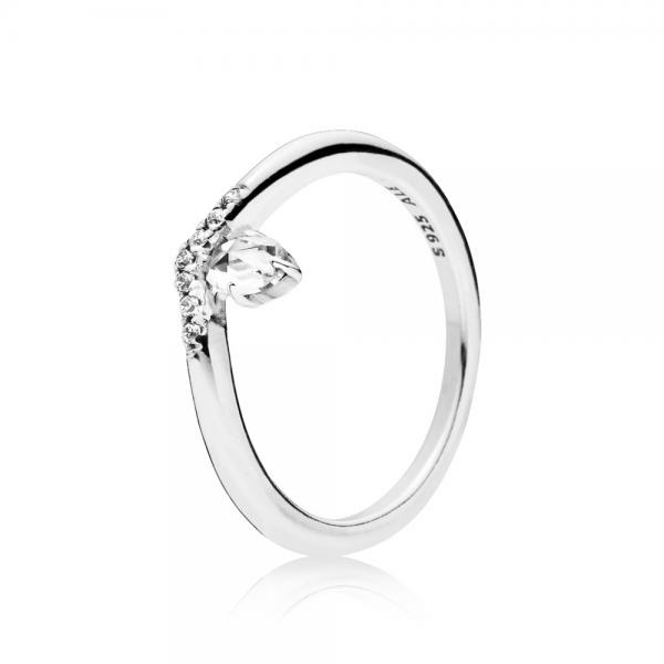 Pandora ékszer Klasszikus kívánság ezüst gyűrű cirkóniával 