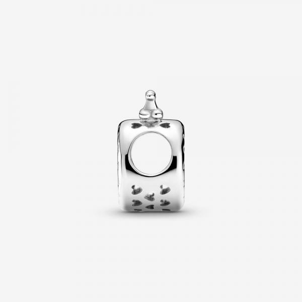 Pandora ékszer Koronás O ezüst charm Pandora logóval 799036C00