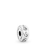 Pandora ékszer Koronás O szilikonos ezüst klip 798326CZ