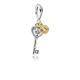 Pandora ékszer Kulcs a szívemhez függő charm 796593