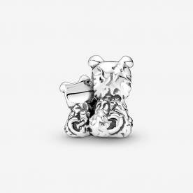 Pandora ékszer Kutya mama és kölyke ezüst charm 790791C01