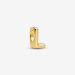 Pandora ékszer L betű shine charm 763958C00