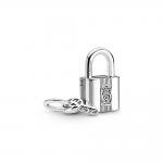 Pandora ékszer Lakat és kulcs ezüst charm 790088C01