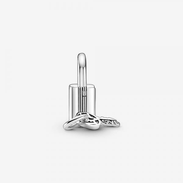 Pandora ékszer Lakat és kulcs ezüst charm 790088C01