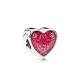 Pandora ékszer Latin szerelmes szív ezüst charm 792048EN117