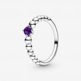Pandora ékszer Lila gyöngyös gyűrű 