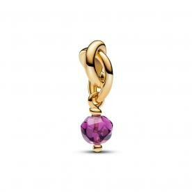 Pandora ékszer Lila örökkévalóság kör shine charm 763462C02